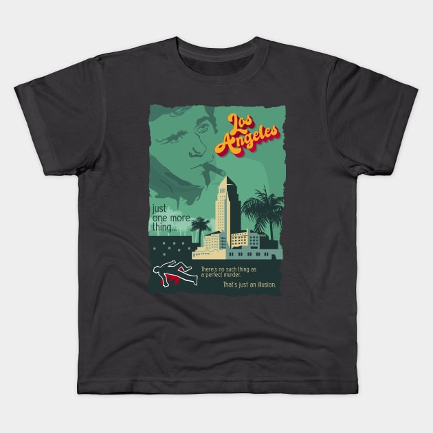 Columbo Los Angeles Kids T-Shirt by BOEC Gear